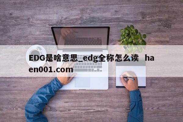 EDG是啥意思_edg全称怎么读  haen001.com